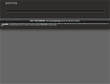 Tablet Screenshot of juul.org